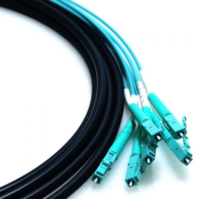 6 Fibre OM3 LC-LC Indoor/Outdoor Cable