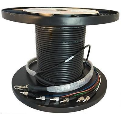 6 Fibre OM3 ST-ST Indoor/Outdoor Cable